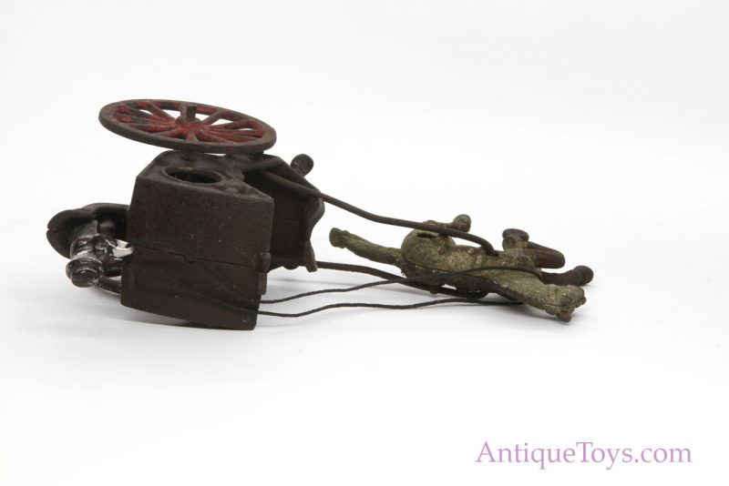 Hubley Cast Iron Hansom Cab <FONT COLOR="ff000 ">*SOLD*</font> - Image 3