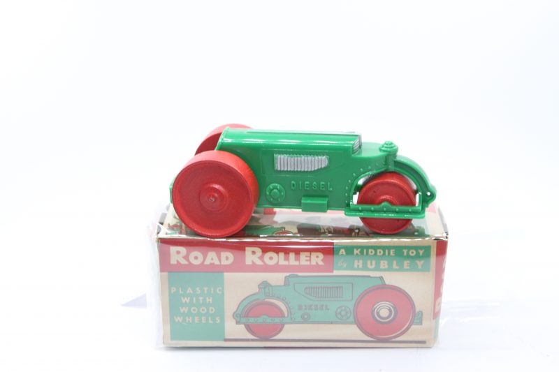 Vintage Hubley Steam Roller Toy With Box for Sale
