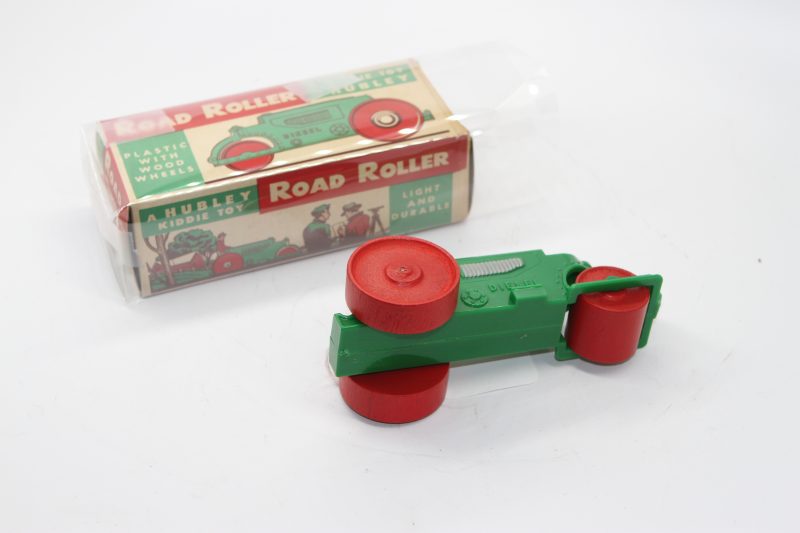 Vintage Hubley Steam Roller Toy With Box for Sale - Image 6