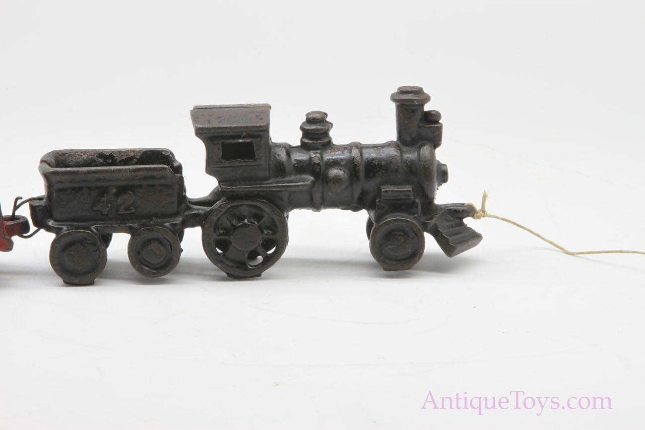 hubley cast iron train