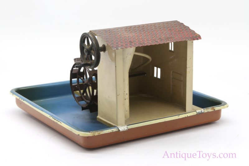 Marklin Tin Steam Toy Antique Water Powered  Reservoir with Mill <FONT COLOR="ff000 ">*SOLD*</font> - Image 2