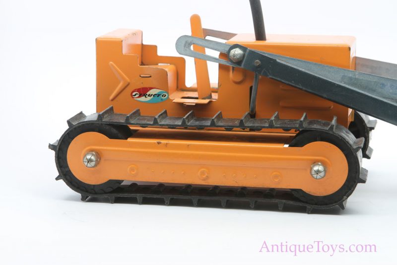 Structo Orange Bulldozer Pressed Steel Construction Toy <FONT COLOR="ff000 ">*SOLD*</font> - Image 3