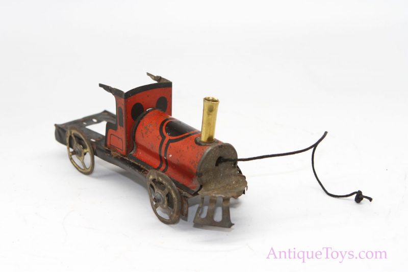Well Used German Train Penny Pull Toy for Sale <FONT COLOR="ff000 ">*SOLD*</font> - Image 4