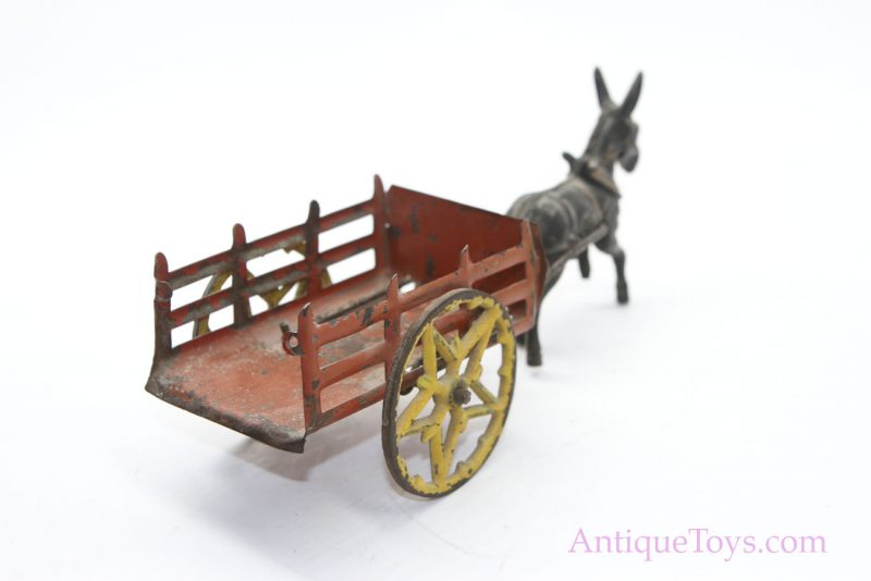Wilkins Cast Iron Donkey Cart Toy <FONT COLOR="ff000 ">*SOLD*</font> - Image 4
