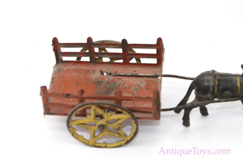 Wilkins Cast Iron Donkey Cart Toy <FONT COLOR="ff000 ">*SOLD*</font> - Image 2