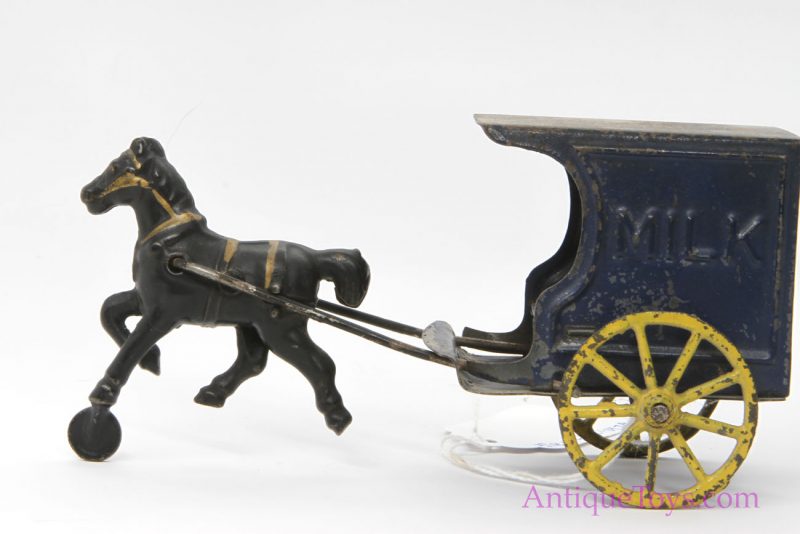 Wilkins Milk Cart with Tin and Cast Iron <FONT COLOR="ff000 ">*SOLD*</font> - Image 5