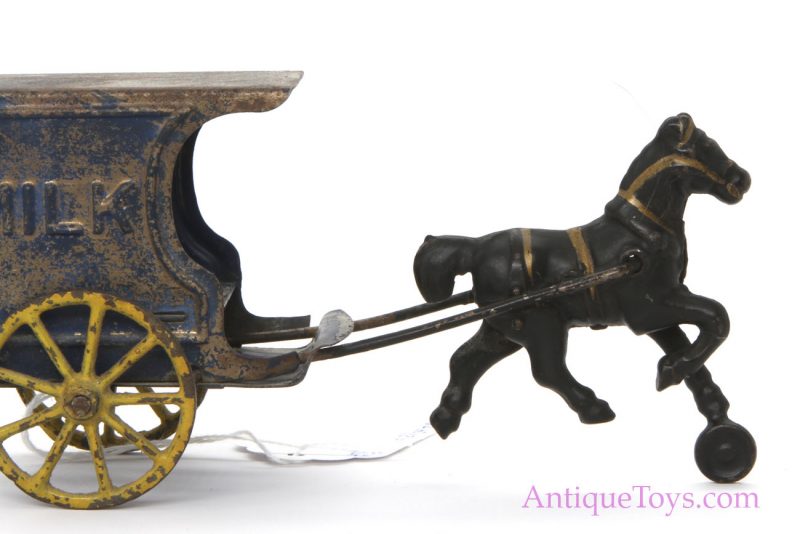 Wilkins Milk Cart with Tin and Cast Iron <FONT COLOR="ff000 ">*SOLD*</font> - Image 3