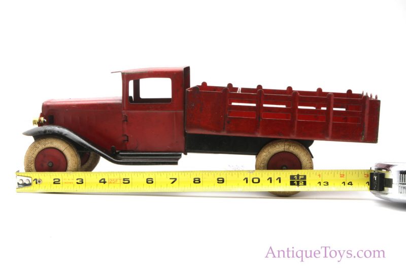 Wyandotte 1930's Deluxe Stake Truck <FONT COLOR="ff000 ">*SOLD*</font> - Image 8
