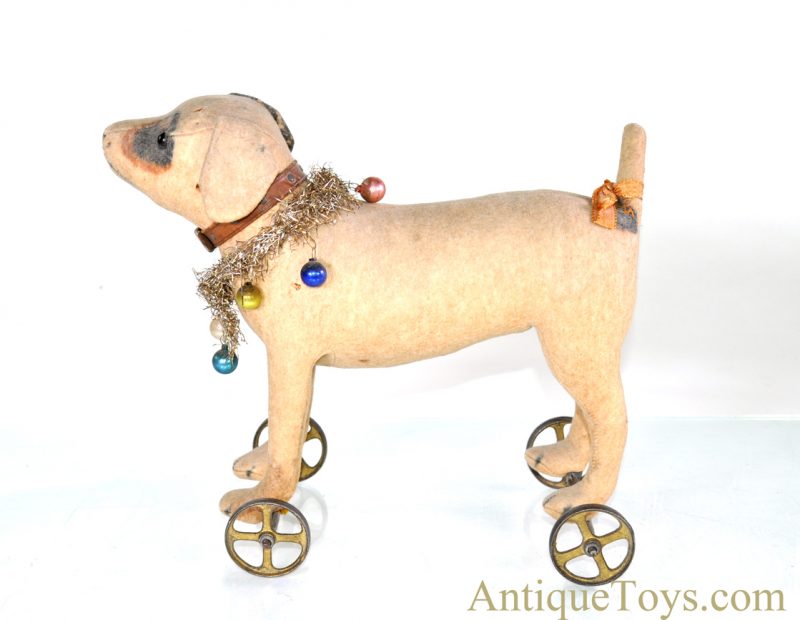 Rare Steiff Short Haired Terrier Pull Toy in the Bing Style ca. 1912 <FONT COLOR="ff000 ">*SOLD*</font> - Image 2