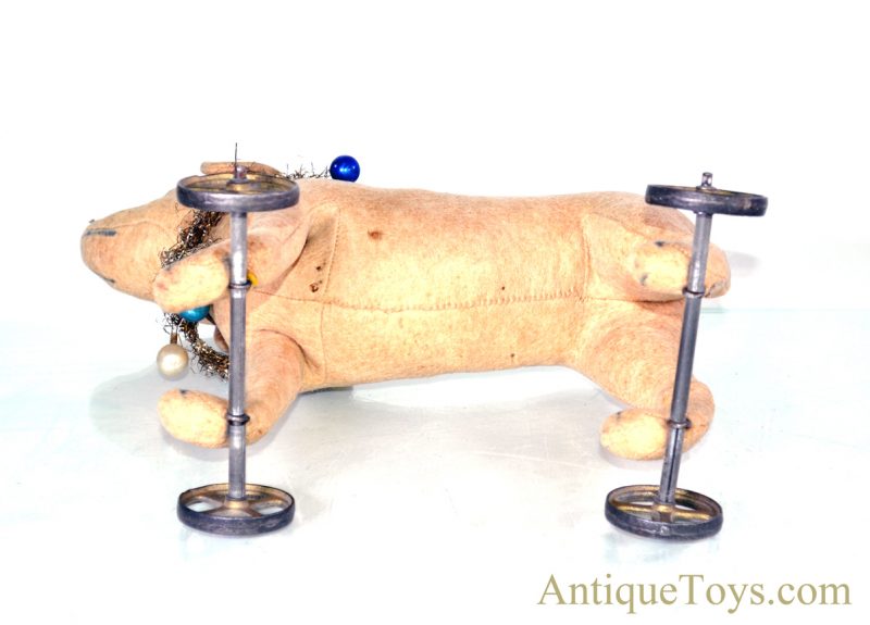 Rare Steiff Short Haired Terrier Pull Toy in the Bing Style ca. 1912 <FONT COLOR="ff000 ">*SOLD*</font> - Image 6