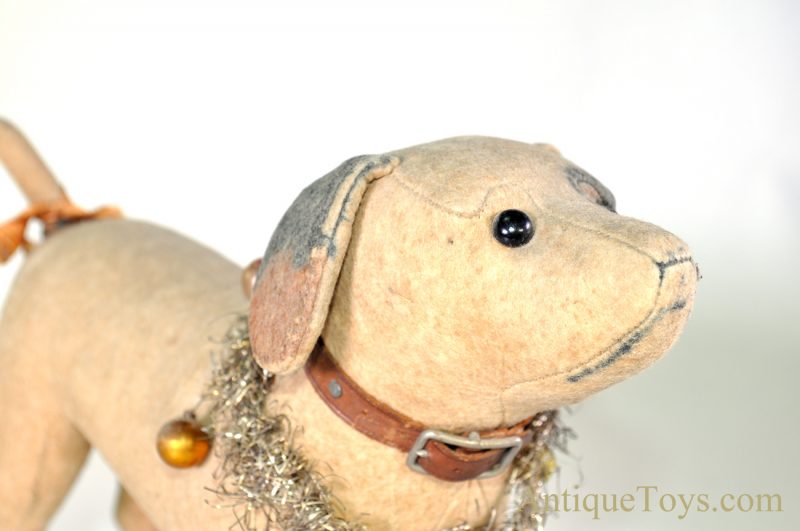 Rare Steiff Short Haired Terrier Pull Toy in the Bing Style ca. 1912 <FONT COLOR="ff000 ">*SOLD*</font> - Image 13