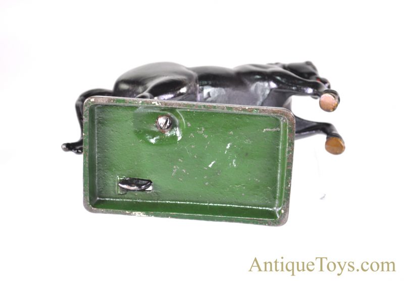 AC Williams No. 4348 Cast Iron Large Prancing Horse Still Penny Coin Bank <FONT COLOR="ff000 ">*SOLD*</font> - Image 6