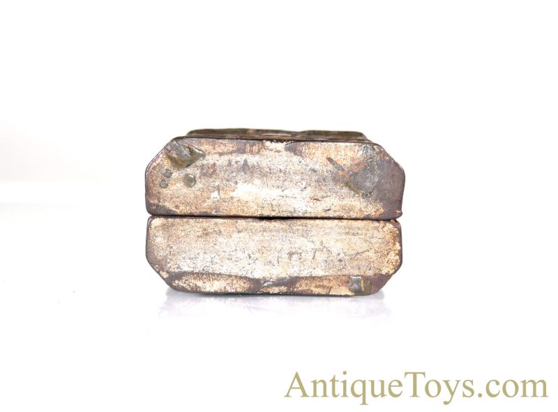 AC Williams ca. 1910's Large "Domed Bank" Cast Iron Penny Bank w/1917 Penny Inside <FONT COLOR="ff000 ">*SOLD*</font> - Image 4