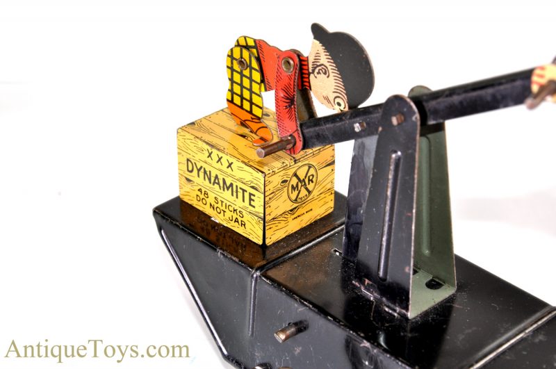 Marx Tin Lithograph Moon Mullins and Kayo Hand Car Windup Toy with Moon Mullins & the Plushbottom Twins Book <FONT COLOR="ff000 ">*SOLD*</font> - Image 9
