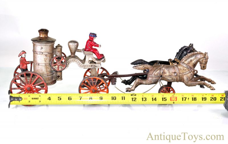 Hubley 1906-1919 Large Fire Engine No. 544 Pumper Wagon Truck <FONT COLOR="ff000 ">*SOLD*</font> - Image 15