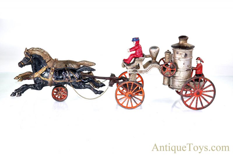 Hubley 1906-1919 Large Fire Engine No. 544 Pumper Wagon Truck <FONT COLOR="ff000 ">*SOLD*</font> - Image 2