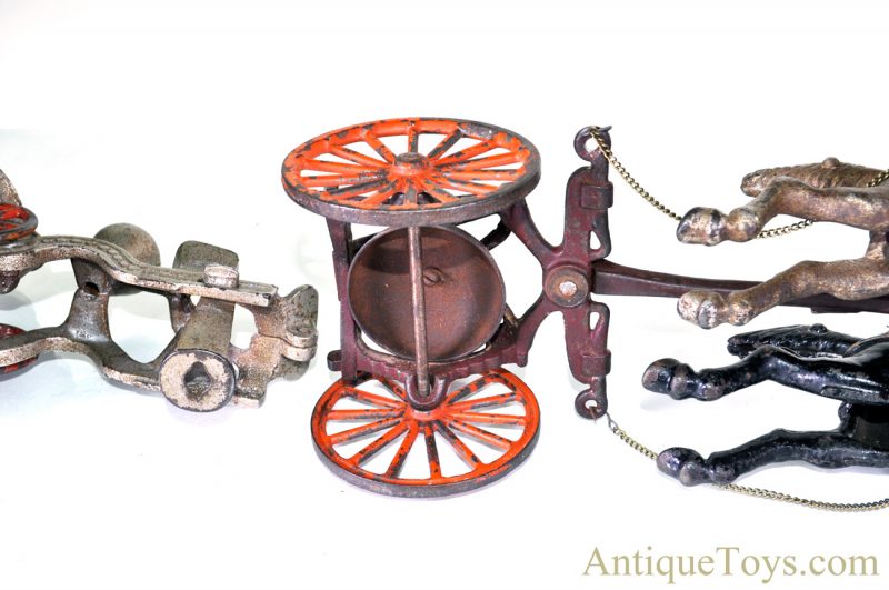 Hubley 1906-1919 Large Fire Engine No. 544 Pumper Wagon Truck <FONT COLOR="ff000 ">*SOLD*</font> - Image 7