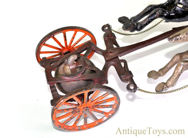 Hubley 1906-1919 Large Fire Engine No. 544 Pumper Wagon Truck <FONT COLOR="ff000 ">*SOLD*</font> - Image 8