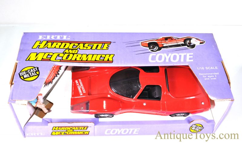 Rare Vintage 1983 Ertl Hardcastle and McCormick Coyote X Diecast 1:16 Scale with Box and Figure <FONT COLOR="ff000 ">*SOLD*</font> - Image 17