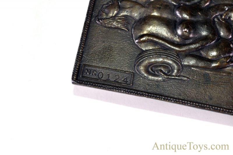 Vintage ca. 1960’s Pirelli NR 0124 Erotic Salvador Dali Large Brass Belt Buckle Italy <FONT COLOR="ff000 ">*SOLD*</font> - Image 2