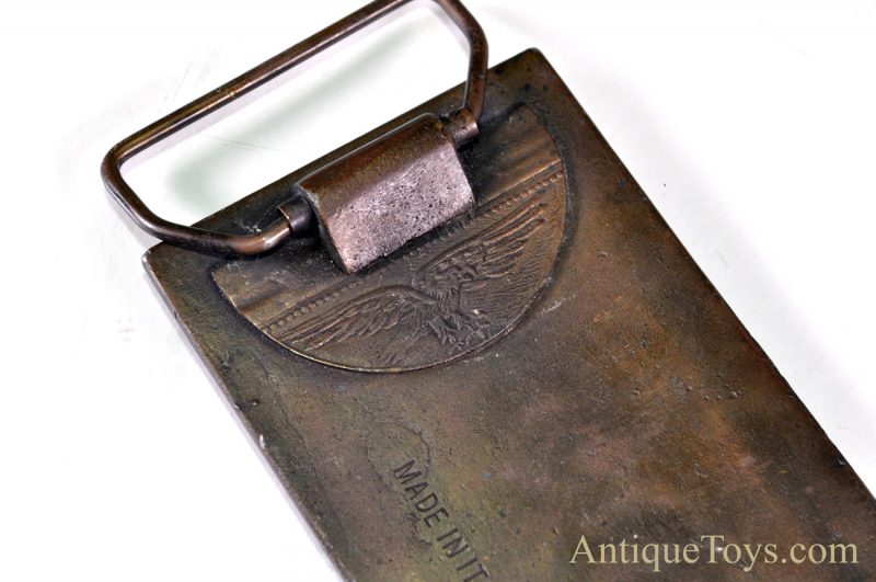 Vintage ca. 1960’s Pirelli NR 0124 Erotic Salvador Dali Large Brass Belt Buckle Italy <FONT COLOR="ff000 ">*SOLD*</font> - Image 5