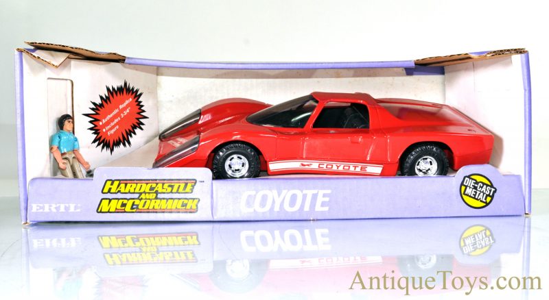 Rare Vintage 1983 Ertl Hardcastle and McCormick Coyote X Diecast 1:16 Scale with Box and Figure <FONT COLOR="ff000 ">*SOLD*</font>