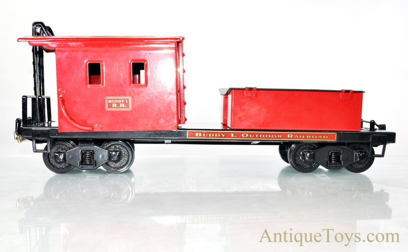 Buddy L Outdoor Railroad Red Caboose T-Reproductions Large Scale Pressed Steel Train Car <FONT COLOR="ff000 ">*SOLD*</font> - Image 3