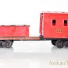 Buddy L Outdoor Railroad Red Caboose T-Reproductions Large Scale Pressed Steel Train Car <FONT COLOR="ff000 ">*SOLD*</font>