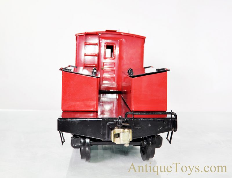 Buddy L Outdoor Railroad Red Caboose T-Reproductions Large Scale Pressed Steel Train Car <FONT COLOR="ff000 ">*SOLD*</font> - Image 6