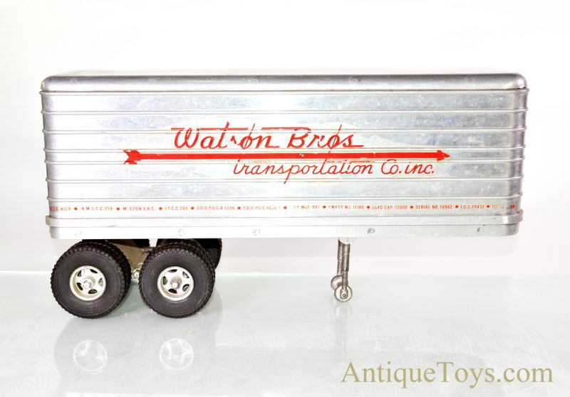 Original Rare Smith-Miller, Inc. “Smitty Toys” Watson Bros. Transportation Mack Tractor Semi-Trailer <FONT COLOR="ff000 ">*SOLD*</font> - Image 12