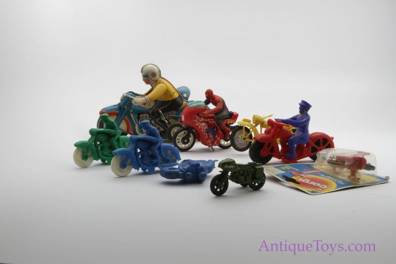 Motorcycle Toy Sampler Collection ca. 1950's to 1970's <FONT COLOR="ff000 ">*SOLD*</font> - Image 14
