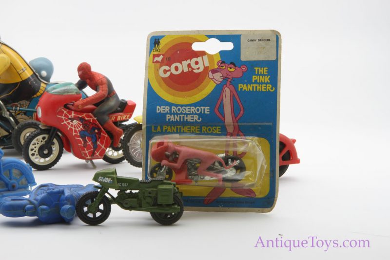 Motorcycle Toy Sampler Collection ca. 1950's to 1970's <FONT COLOR="ff000 ">*SOLD*</font>