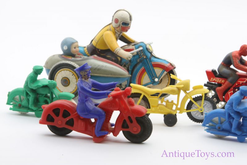 Motorcycle Toy Sampler Collection ca. 1950's to 1970's <FONT COLOR="ff000 ">*SOLD*</font> - Image 6
