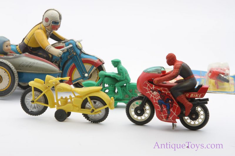 Motorcycle Toy Sampler Collection ca. 1950's to 1970's <FONT COLOR="ff000 ">*SOLD*</font> - Image 5