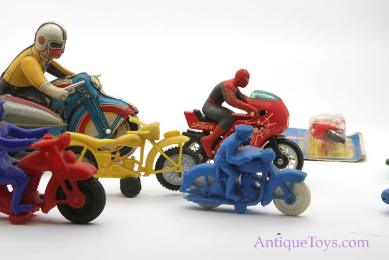 Motorcycle Toy Sampler Collection ca. 1950's to 1970's <FONT COLOR="ff000 ">*SOLD*</font> - Image 4