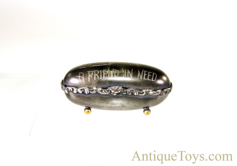 Victorian Adelphi Silver Plate Company Quadruple Plate 2L Oval Hairpin Trinket Box <FONT COLOR="ff000">*SOLD*</font>