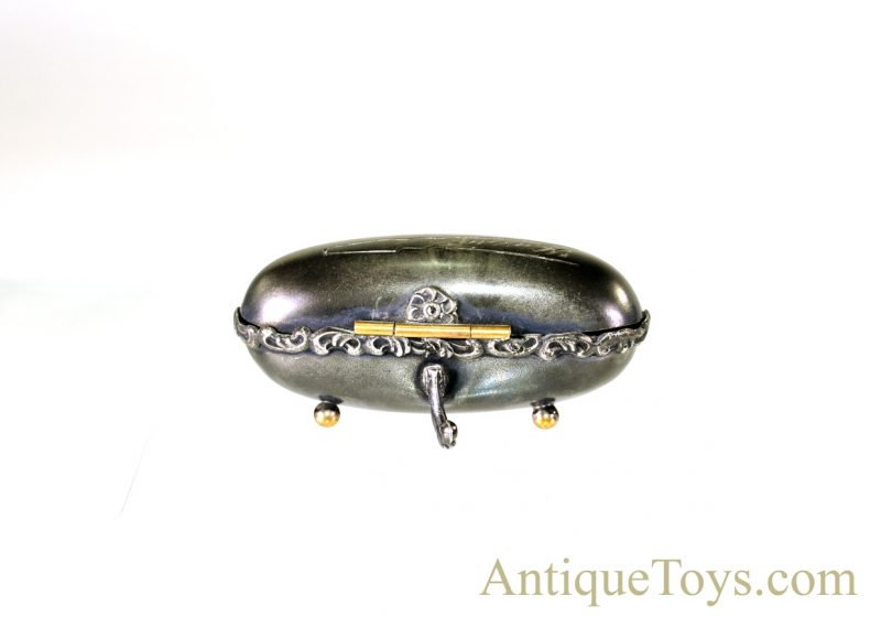 Victorian Adelphi Silver Plate Company Quadruple Plate 2L Oval Hairpin Trinket Box <FONT COLOR="ff000">*SOLD*</font> - Image 2