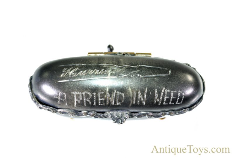 Victorian Adelphi Silver Plate Company Quadruple Plate 2L Oval Hairpin Trinket Box <FONT COLOR="ff000">*SOLD*</font> - Image 4
