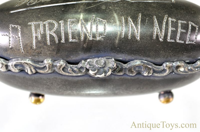 Victorian Adelphi Silver Plate Company Quadruple Plate 2L Oval Hairpin Trinket Box <FONT COLOR="ff000">*SOLD*</font> - Image 6