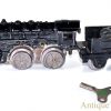 Girard Joy Line Flyer “O” Gauge Lithograph Wind Up Cast Iron Locomotive with #357 Tin Coach Train Cars and Box for Sale <FONT COLOR="ff000 ">*SOLD*</font> - Image 3