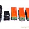 Girard Joy Line Flyer “O” Gauge Lithograph Wind Up Cast Iron Locomotive with #357 Tin Coach Train Cars and Box for Sale <FONT COLOR="ff000 ">*SOLD*</font> - Image 10