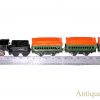 Girard Joy Line Flyer “O” Gauge Lithograph Wind Up Cast Iron Locomotive with #357 Tin Coach Train Cars and Box for Sale <FONT COLOR="ff000 ">*SOLD*</font> - Image 13
