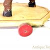 Rare Antique Primitive German Pull Toy Riding Horse on Wooden Platform Museum Piece <FONT COLOR="ff000 ">*SOLD*</font> - Image 13