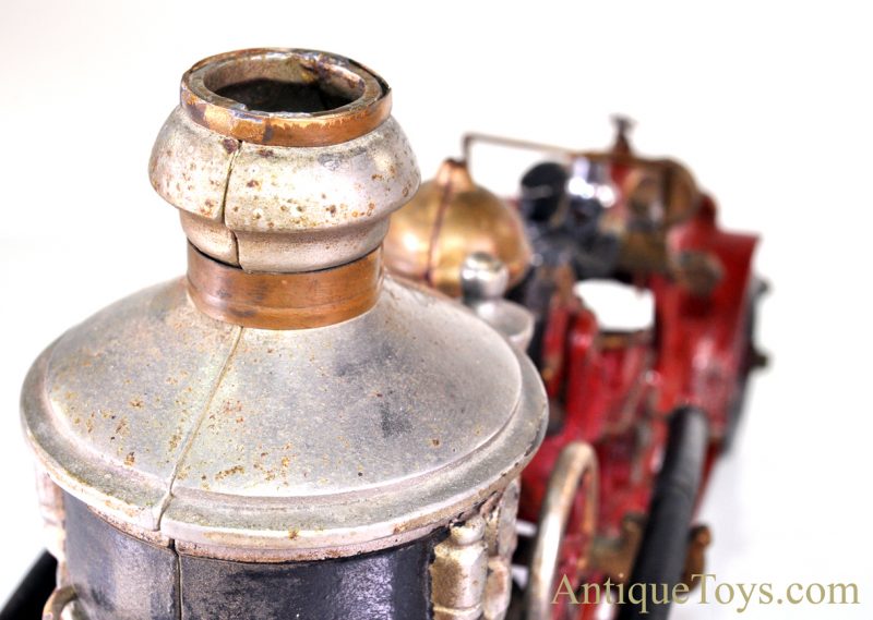 Kenton ca. 1920’s Large Cast Iron Fire Engine Pumper Truck Period Customized for Sale <FONT COLOR="ff000 ">*SOLD*</font> - Image 7