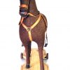 Rare Antique Primitive German Pull Toy Riding Horse on Wooden Platform Museum Piece <FONT COLOR="ff000 ">*SOLD*</font> - Image 3