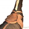 Rare Antique Primitive German Pull Toy Riding Horse on Wooden Platform Museum Piece <FONT COLOR="ff000 ">*SOLD*</font> - Image 6