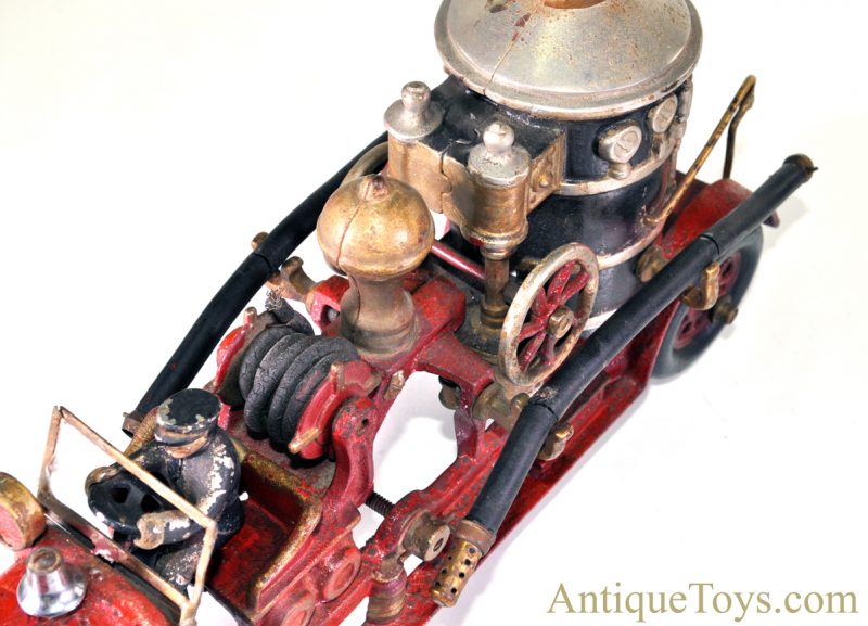 Kenton ca. 1920’s Large Cast Iron Fire Engine Pumper Truck Period Customized for Sale <FONT COLOR="ff000 ">*SOLD*</font> - Image 14
