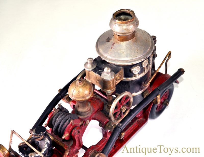Kenton ca. 1920’s Large Cast Iron Fire Engine Pumper Truck Period Customized for Sale <FONT COLOR="ff000 ">*SOLD*</font> - Image 10