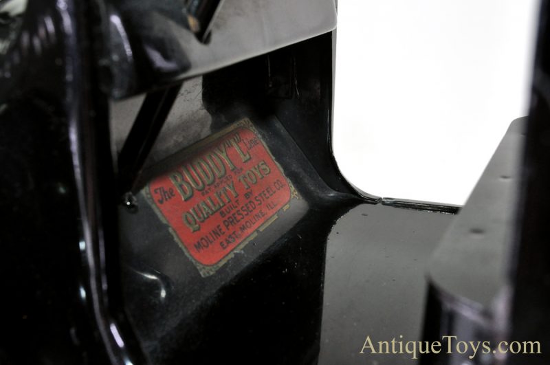 Original ca. 1920’s Buddy L Pressed Steel Ice Delivery Truck <FONT COLOR="ff000 ">*SOLD*</font> - Image 4