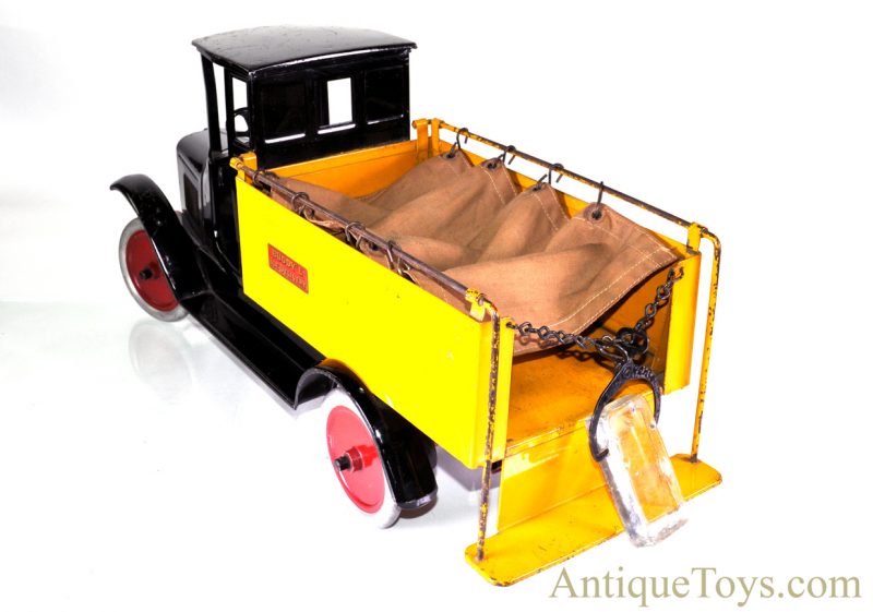 Original ca. 1920’s Buddy L Pressed Steel Ice Delivery Truck <FONT COLOR="ff000 ">*SOLD*</font> - Image 3